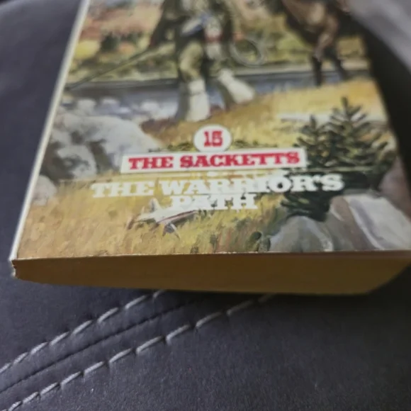 Louis L’Amour The Warrior's Path 1980 Paperback The Sacketts #15 First Edition - Picture 5 of 8